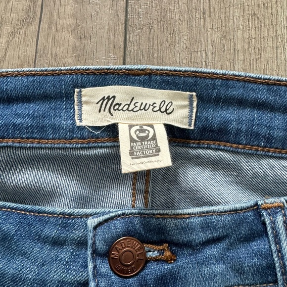 Madewell Skinny Jeans Mid Rise Size 33 - Picture 5 of 7